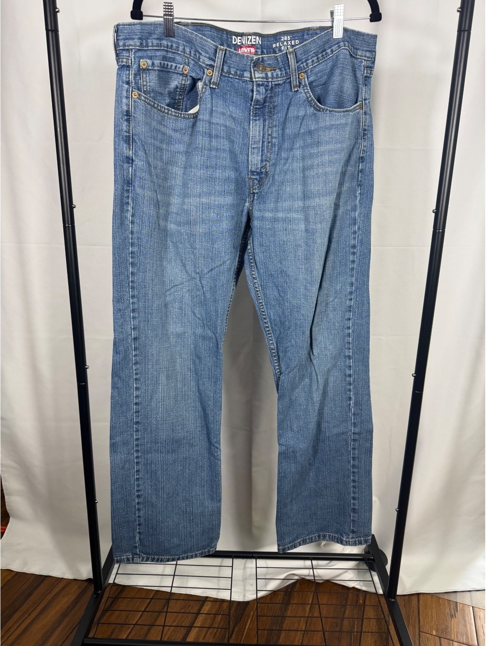 Denizen Levi’s Men's Light Blue 100% Cotton Denim Jeans Size 38x32